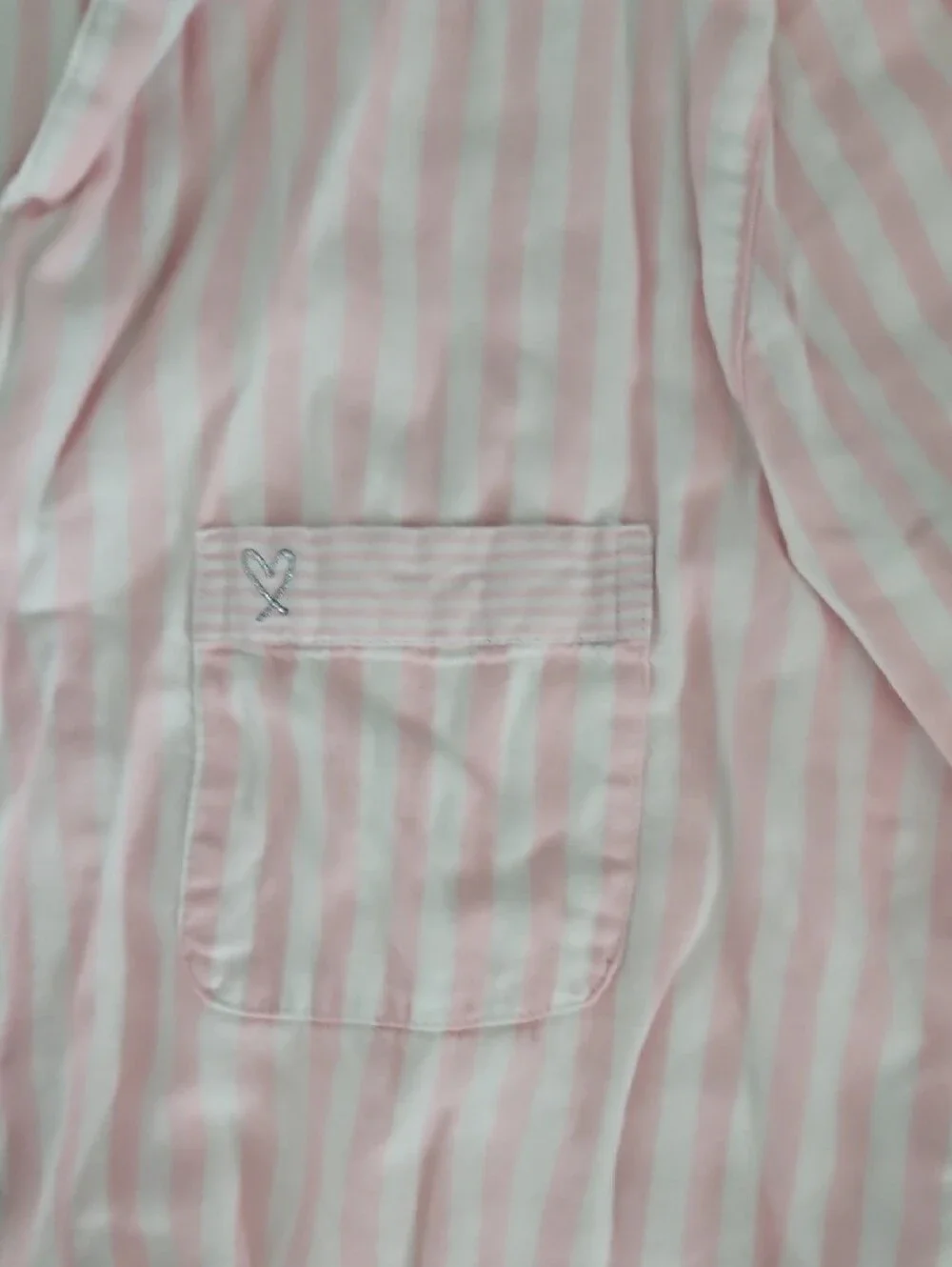 Victoria's Secret SoSoft Modal Long Pajama Set In "Pretty Blossom Iconic Stripe" - Picture 3 of 9